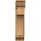 Ekena Millwork Westlake Traditional Rough Sawn Bracket w/ Offset Brace, Western Red Cedar, 8"W x 24"D x 36"H BKT0806X24X36WTL01RWR - alternate 3